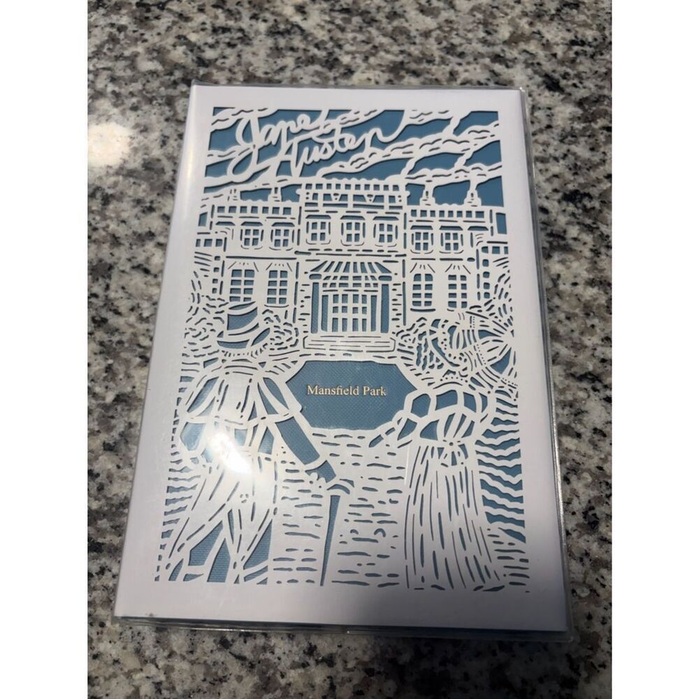 Jane Austen 'Mansfield Park' Harper Muse Edition. Beautiful detailed cover.